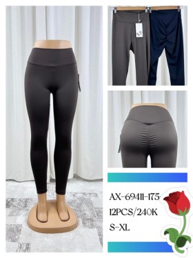 Legginsy damskie ,size s-xl, paczka 12szt,mix kolor