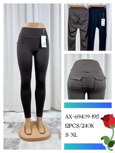 Legginsy damskie ,size s-xl, paczka 12szt,mix kolor