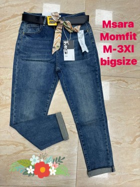 Spodnie  Jeansy damskie M'sara ,Size M-3xl.paczka 10szt,