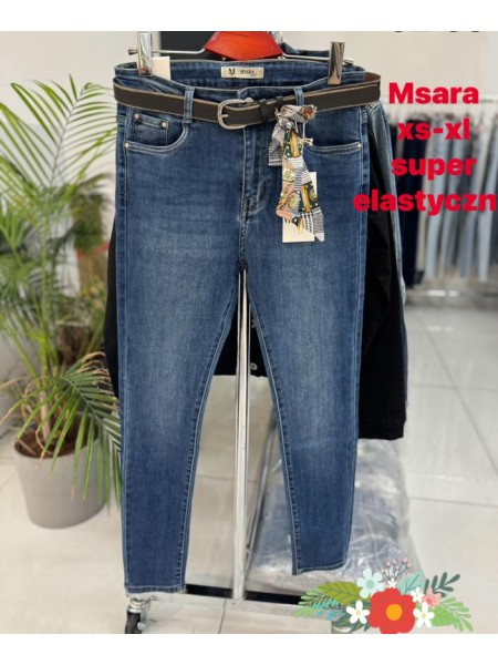 Spodnie  Jeansy damskie M'sara ,Size xs-xl.paczka 10szt,