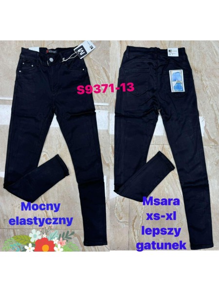 Spodnie  Jeansy damskie M'sara ,Size xs-xl.paczka 12szt,