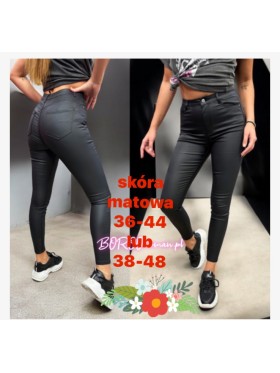 Spodnie skórzane damskie  ,Size 36-44.paczka 10szt,