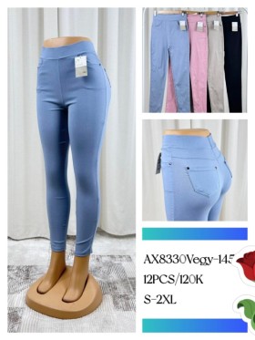 Legginsy damskie ,size s-2xl, paczka 12szt,Mix kolor