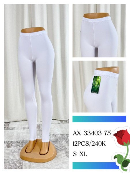 Legginsy damskie ,size s-xl, paczka 12szt, 1kolor