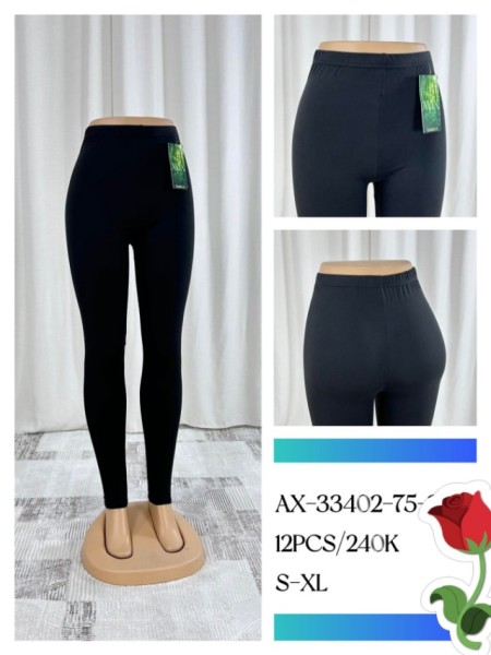 Legginsy damskie ,size s-xl, paczka 12szt, 1kolor