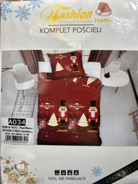 Komplet pościeli 100% satyna - bawełna 2 Częściowy Rozmiar : 140/200