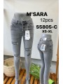 Spodnie Jeansy damskie M'sara ,Size xs-xl.paczka 12szt,