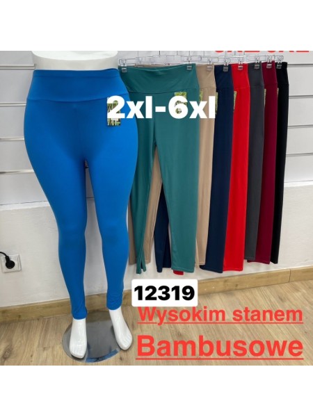 Spodnie damskie ,size 2-6xl, paczka 12szt,Mix kolor