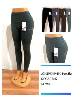 Legginsy damskie ,size m-2xl, paczka 12szt,mix kolor