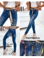 Spodnie Jeansy damskie ,BigSize M-4xl.paczka 12szt,