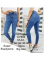 Spodnie Jeansy damskie ,BigSize M-4xl.paczka 12szt,