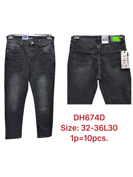 Spodnie Jeansy meskie ,size 32-42 ,paczka 10szt