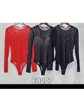 Body damskie Włoskie, size UNI, paczka 6szt ,Mix kolor