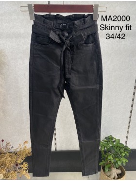 Spodnie skórzane damskie ,Size 34-42.paczka 10szt,