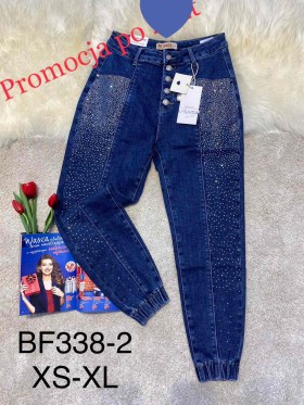 Spodnie Jeansy damskie  M'sara,Size xs-xl.paczka 10szt,