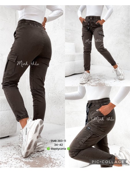 Spodnie Jeansy damskie  ,Size 34-42.paczka 10szt,