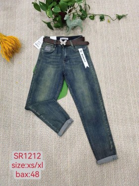 Spodnie  Jeansy damskie  ,Size xs-xl.paczka 12szt,