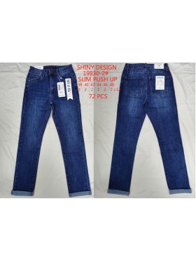 Spodnie  Jeansy damskie  ,Size 38-48.paczka 12szt,