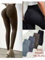 Legginsy damskie , size M-2XL, paczka 12szt ,mix kolor