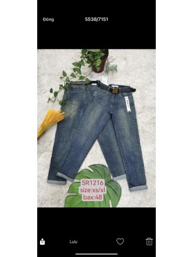 Spodnie Jeansy damskie , size xs-xl, paczka 12szt