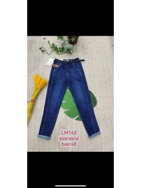 Spodnie Jeansy damskie , size xs-xl, paczka 12szt