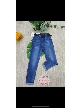 Spodnie Jeansy damskie , size xs-xl, paczka 12szt