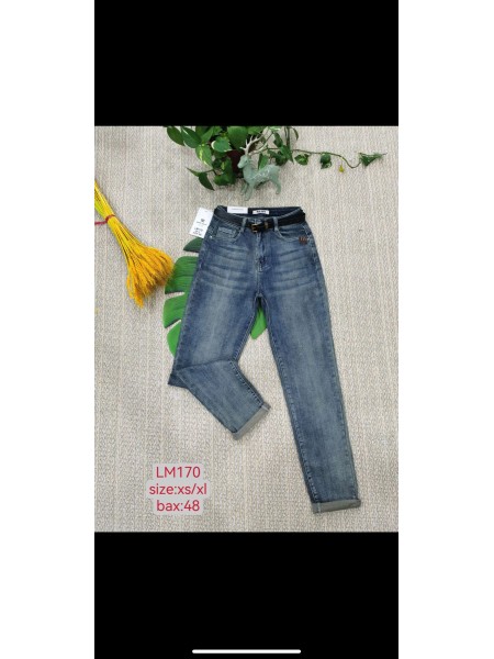 Spodnie Jeansy damskie , size xs-xl, paczka 12szt