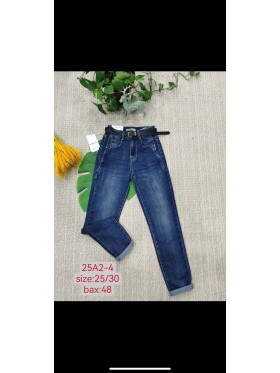 Spodnie Jeansy damskie , size 25-30, paczka 12szt