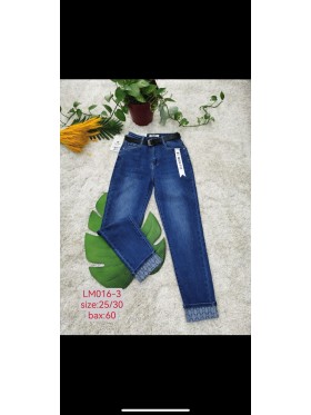 Spodnie Jeansy damskie , size 25-30, paczka 12szt