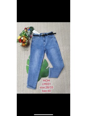 Spodnie Jeansy damskie , size 28-33, paczka 12szt