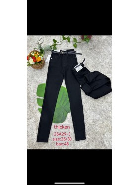 Spodnie Jeansy damskie , size 25-30, paczka 12szt