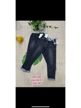 Spodnie Jeansy damskie , size 26-31, paczka 12szt