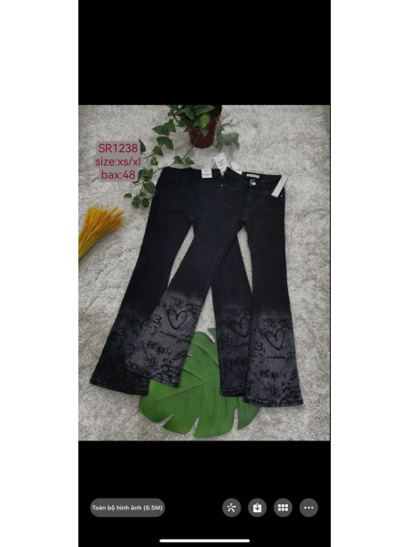 Spodnie Jeansy damskie , size xs-xl, paczka 12szt