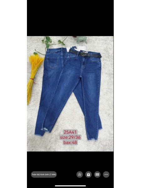 Spodnie Jeansy damskie , size 29-36 paczka 12szt