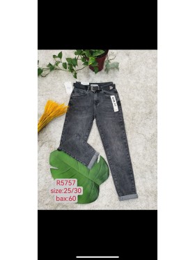 Spodnie Jeansy damskie , size 25-30, paczka 12szt