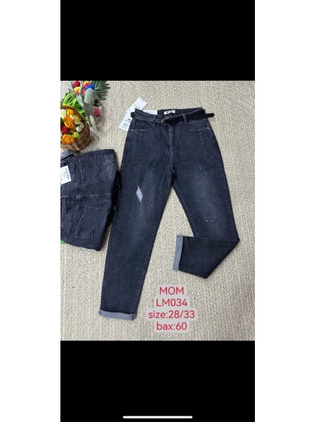 Spodnie Jeansy damskie , size 28-33, paczka 12szt