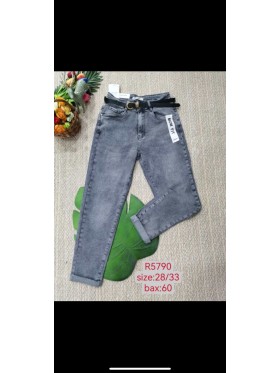 Spodnie Jeansy damskie , size 28-33, paczka 12szt