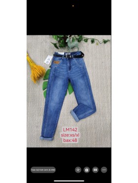 Spodnie Jeansy damskie , size xs-xl, paczka 12szt