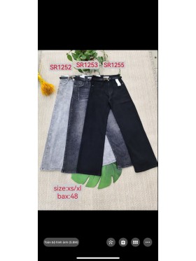 Spodnie Jeansy damskie , size xs-xl, paczka 12szt