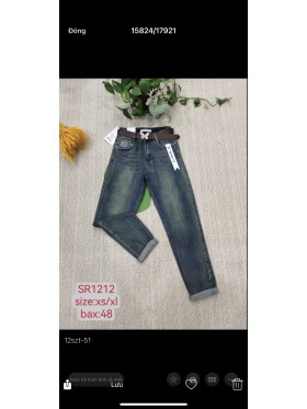 Spodnie Jeansy damskie , size xs-xl, paczka 12szt