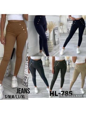 Spodnie  Jeansy damskie , size s-xl, paczka 12szt ,mix kolor