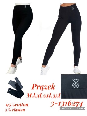 Legginsy damskie , size M-3xl, paczka 12szt ,mix kolor