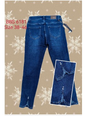 Spodnie  Jeansy damskie , Bigsize 38-48, paczka 10szt ,