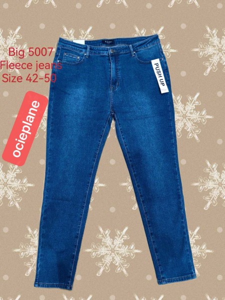 Spodnie  Jeansy damskie , Bigsize 42-50, paczka 10szt ,