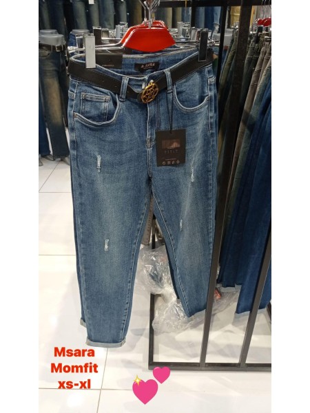 Spodnie   Jeansy damskie M'sara , size xs-xl, paczka 10szt ,