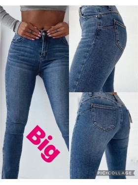 Spodnie  Jeansy damskie , Bigsize 30-38, paczka 10szt ,