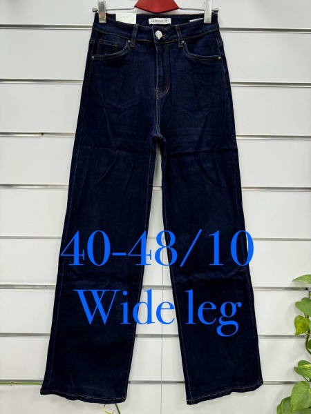 Spodnie  Jeansy damskie , Bigsize 40-48, paczka 10szt ,