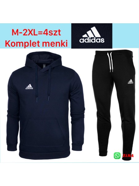 Komplety dresowe  meskie , size M-2xl, paczka 4szt ,1 kolor