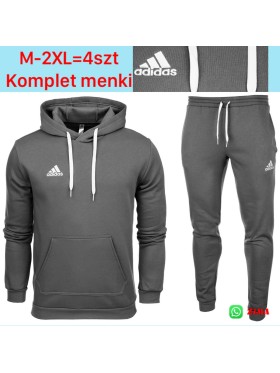 Komplety dresowe  meskie , size M-2xl, paczka 4szt ,1 kolor