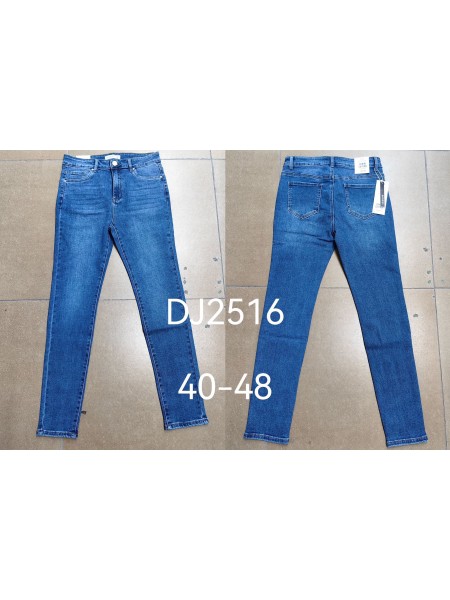 Spodnie Jeansy damskie , size 40-48, paczka 10szt ,